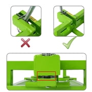 800 Lb Capacity Lawn Tractor Lift with 45  Tilt, Heavy Duty Green Steel Mower Jack for Riding Tractors & Ride-On Mowers 42.5"X19.5"X39.4"