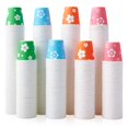 800 Pack Colorful Disposable Bathroom Cups 3oz Paper Cups for
