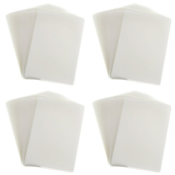 800 Pack Thermal Laminating Pouches Clear Laminating Sheets Plastic Laminating Paper Hot Glossy Laminator Pouches Office Laminating Supplies for Letter Photo Card ID Badge