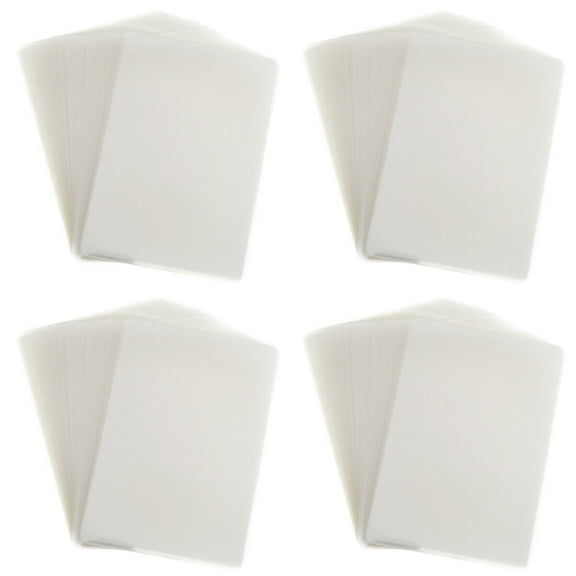 800 Pack Thermal Laminating Pouches Clear Laminating Sheets Plastic Laminating Paper Hot Glossy Laminator Pouches Office Laminating Supplies for Letter Photo Card ID Badge