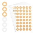 thumbnail image 1 of 800 Pcs Paper Hole Reinforcement, 1/4 Inch Binder Hole Reinforcement Circles (Kraft and Transparent Paper Set), 1 of 7