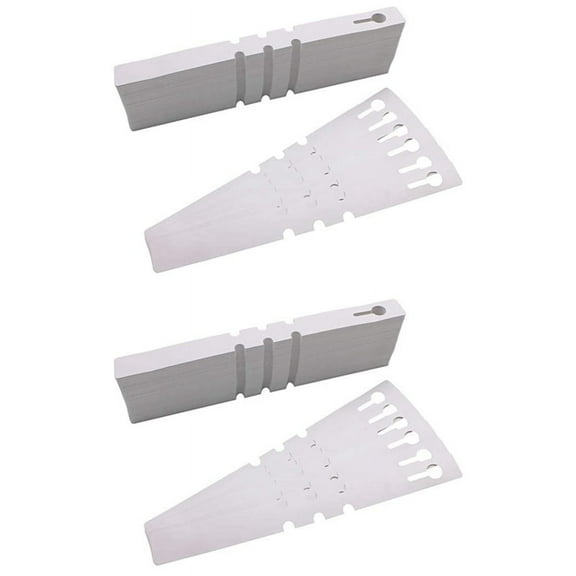 800 Pcs Plastic Plant Labels Wrap Around Tree Tags, Adjustable Nursery Garden Labels Plant Tags White,800 x Plastic Plant Labels,white