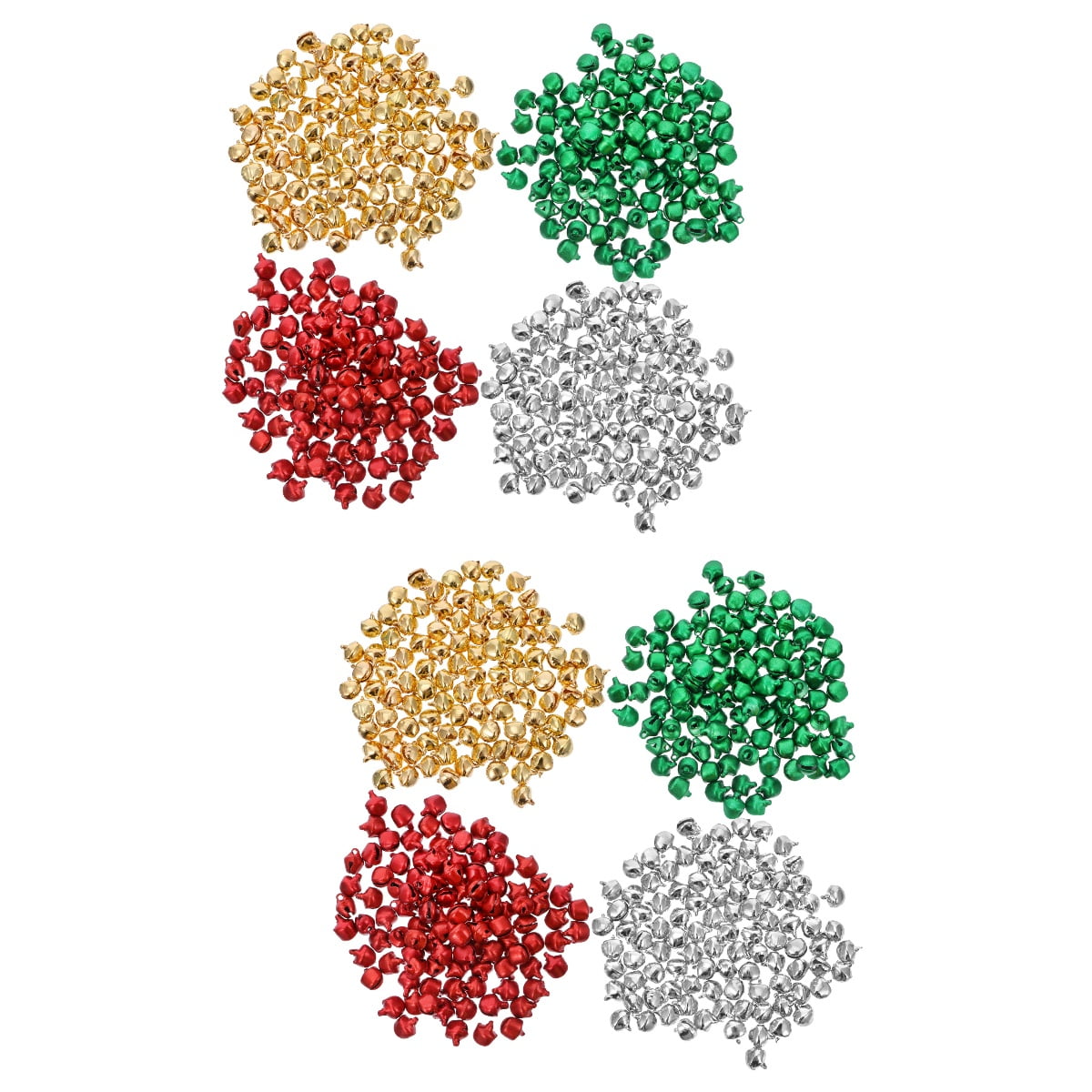800 Pcs Small Bells DIY Craft Bells Colorful Decorative Charms Craft
