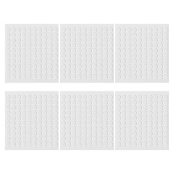 800Pcs Clear Double Sided Tape Removable Adhesive Stickers for Wall Sound Panel
