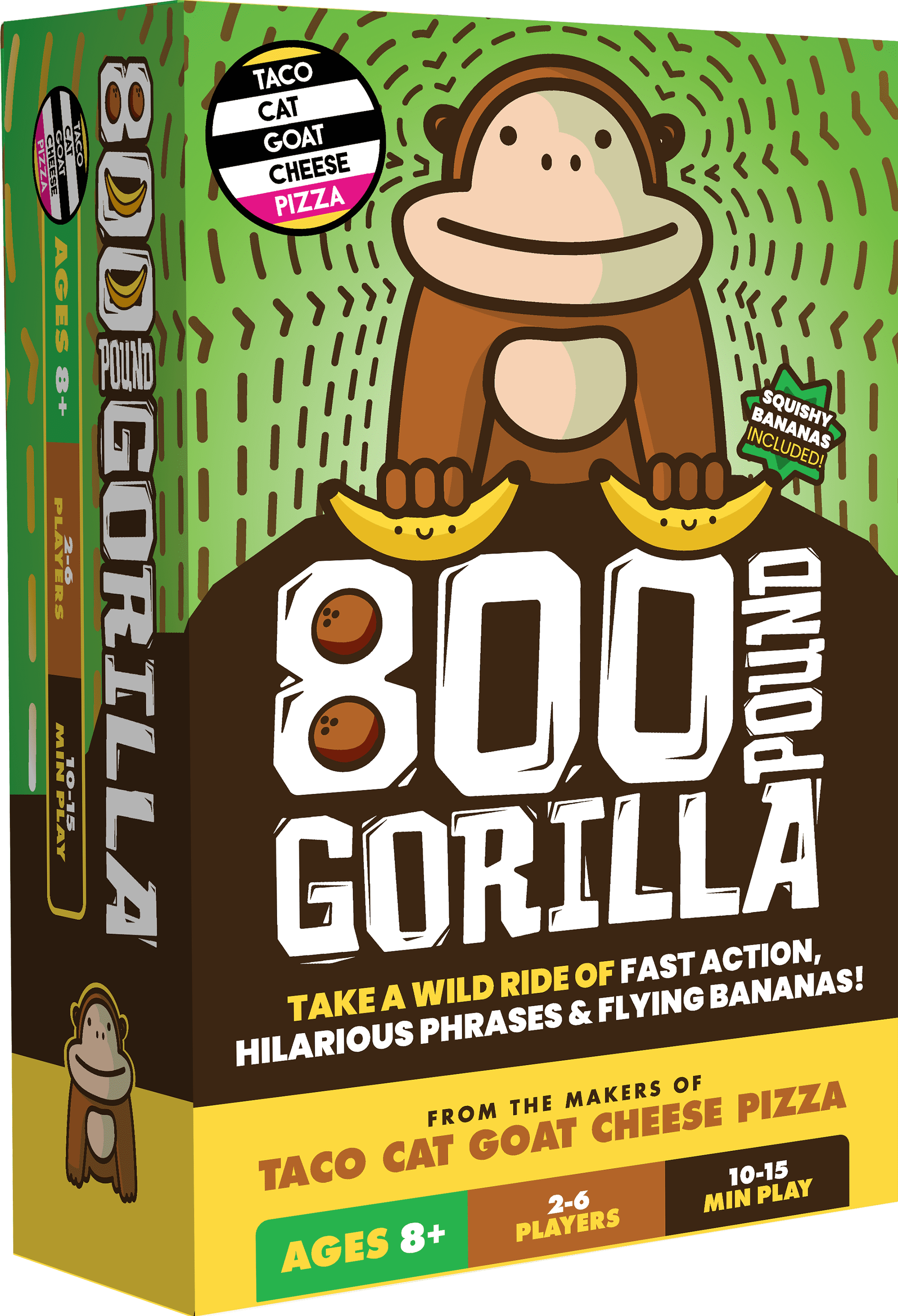 800 Pound Gorilla Card Game - Fun Family Game for Ages 8+, 2-6