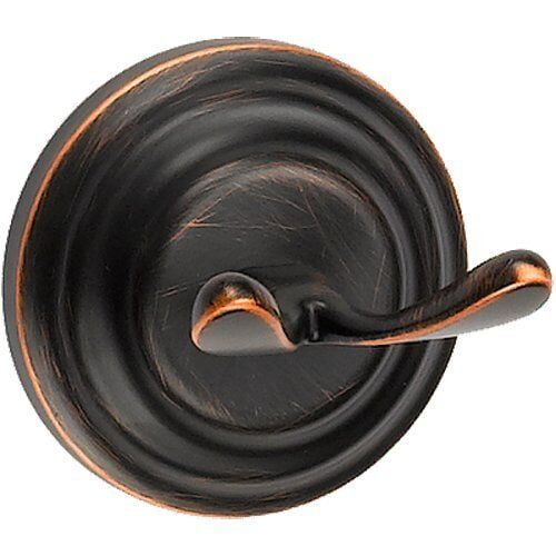 Oil Rubbed Bronze Traditional Double Robe Hook