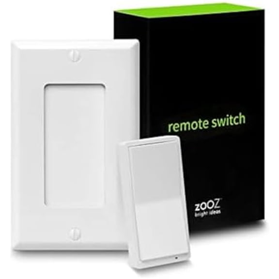 800 Series Z-Wave Long Range Remote Control & Scene Controller ZEN34 (Battery Powered), White | Z-Wave Hub Required$$Electrical