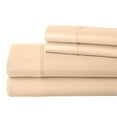 thumbnail image 1 of ABORN 800 Thread Count Egyptain Cotton 4 PC Adult Bedsheet 10" Deep Pockets Peach, Full XL, 1 of 7
