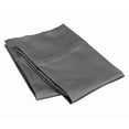 thumbnail image 1 of 800 Thread Count 100% Egyptian Cotton Pillowcase Set, King Size 20x40 Inch, Dark-Gray , 2-Pack, Envelope Closure, Soft, Cooling, Crisp & Breathable, 1 of 4