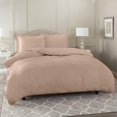 thumbnail image 1 of 800 Thread Count 100% Egyptian Cotton Lightweight 1-PC Duvet Cover With Zipper Closure & Corner Ties Solid Style ( King/Cal-King, Taupe ), 1 of 5