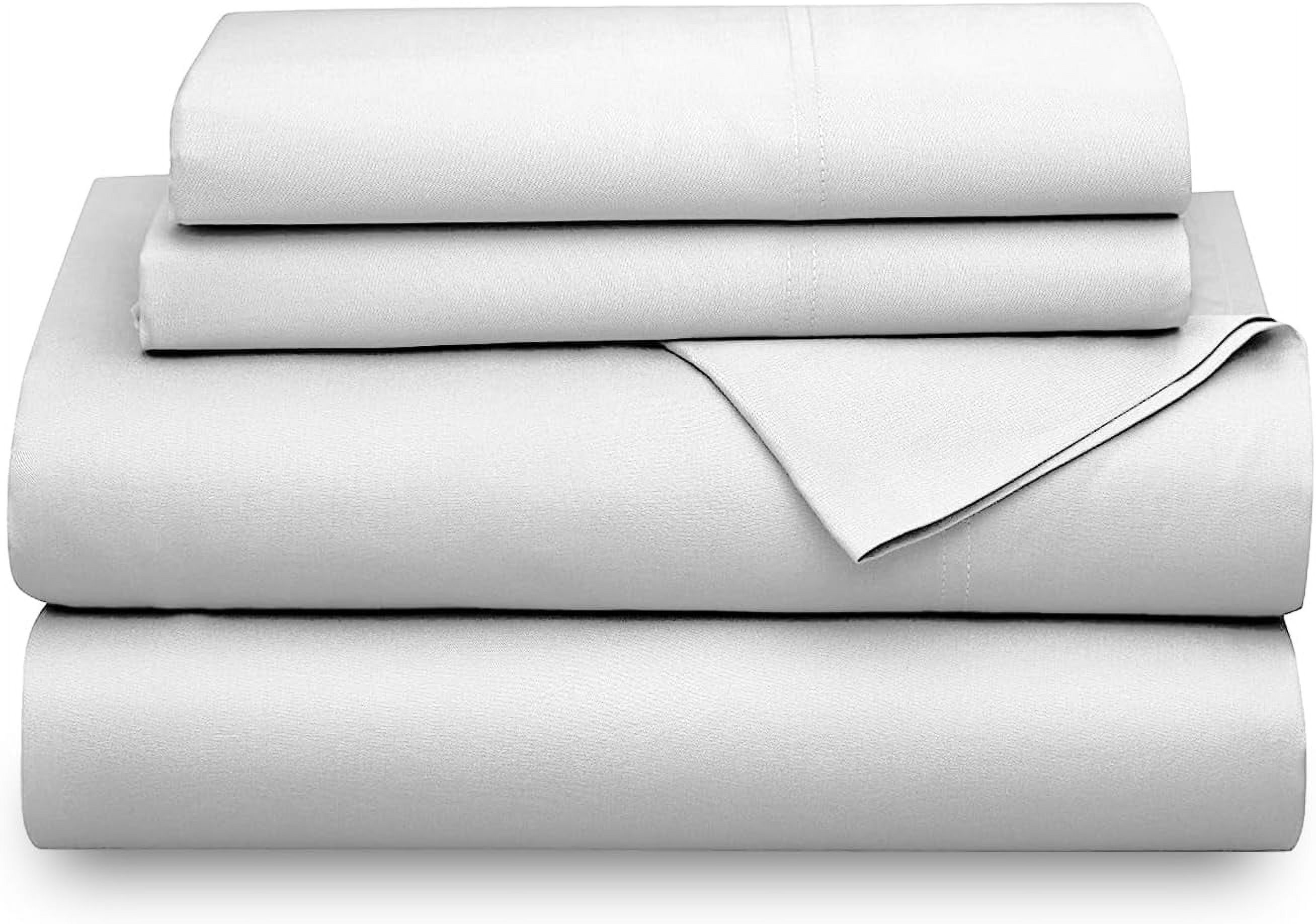 800 Thread Count Supima Cotton Snow Set King,LongLasting, Lightweight