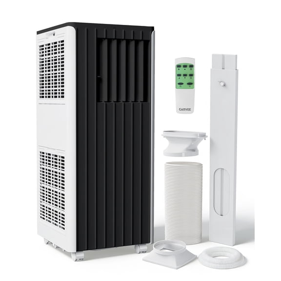 8000 BTU 3-in-1 Portable Air Conditioner, Cools up to 350 Sq Ft, Fan Mode, 24H Timer, Sleep Mode, Remote Control