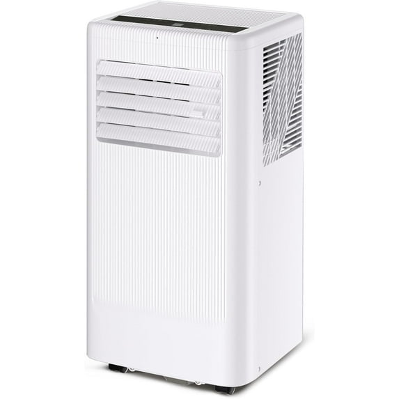 8000 BTU Mobile Air Conditioner,3 In 1 AC Unit with 360 Degree Cast,Cools 420 Sq Ft Fast, Remote Control, Sleep Mode, Built-In Dehumidifier, Fan Mode, Window Kit Included for Office Dorm
