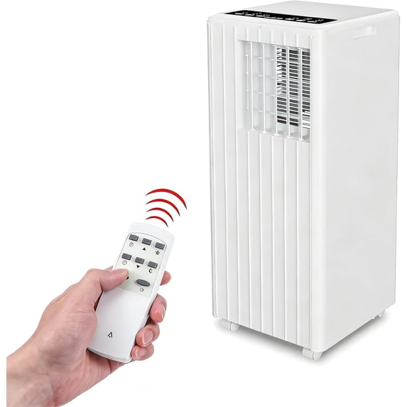 8000 BTU Portable Air Conditioner,2 pcs 3-in-1 Compact AC Unit with Dehumidifier & Fan,for Bedroom Office