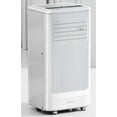 thumbnail image 1 of 8000 BTU Portable Air Conditioner,3 In 1 AC Unit with 360 Degree Cast,Cools 350 Sq Ft Fast,Remote Control, Sleep Mode, Built-In Dehumidifier, Fan Mode,Window Kit Included for Office Dorm White, 1 of 1
