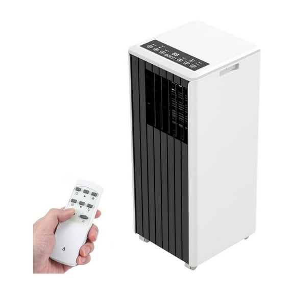 8000 BTU Portable Air Conditioner, 3-In-1 Cooling, Dehumidifier & Fan For 350 Sq. Ft Rooms, Standing Air Conditioner With Quiet Operation, 24H Timer, Sleep Mode, Remote & Window Kit, Reusable Filter