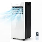 8000 BTU Portable Air Conditioner, 3-in-1 AC Unit with Fan & Dehumidifier, LED Display & Remote Control, Cools up to 450 Sq. Ft., 24H Timer, with Window Kit