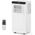 thumbnail image 1 of 8000 BTU Portable Air Conditioner, Cools 350 Sq.Ft. Quiet 48dB AC Unit with Dehumidifier, Fan & Sleep Modes, 24H Timer, Remote Control & Window Kit, DOE Certified CEER 6.2, White+Black Panel, 1 of 9