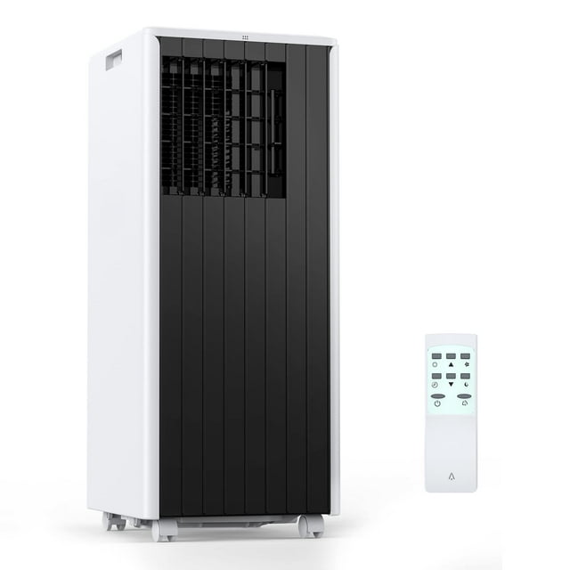 8000 BTU Portable Air Conditioner with Dehumidifier Fan Window Installation Kit & Remote Control 3-in-1 Compact Indoor AC Unit Cools up to  350 sq.ft.(15x20 ft²)