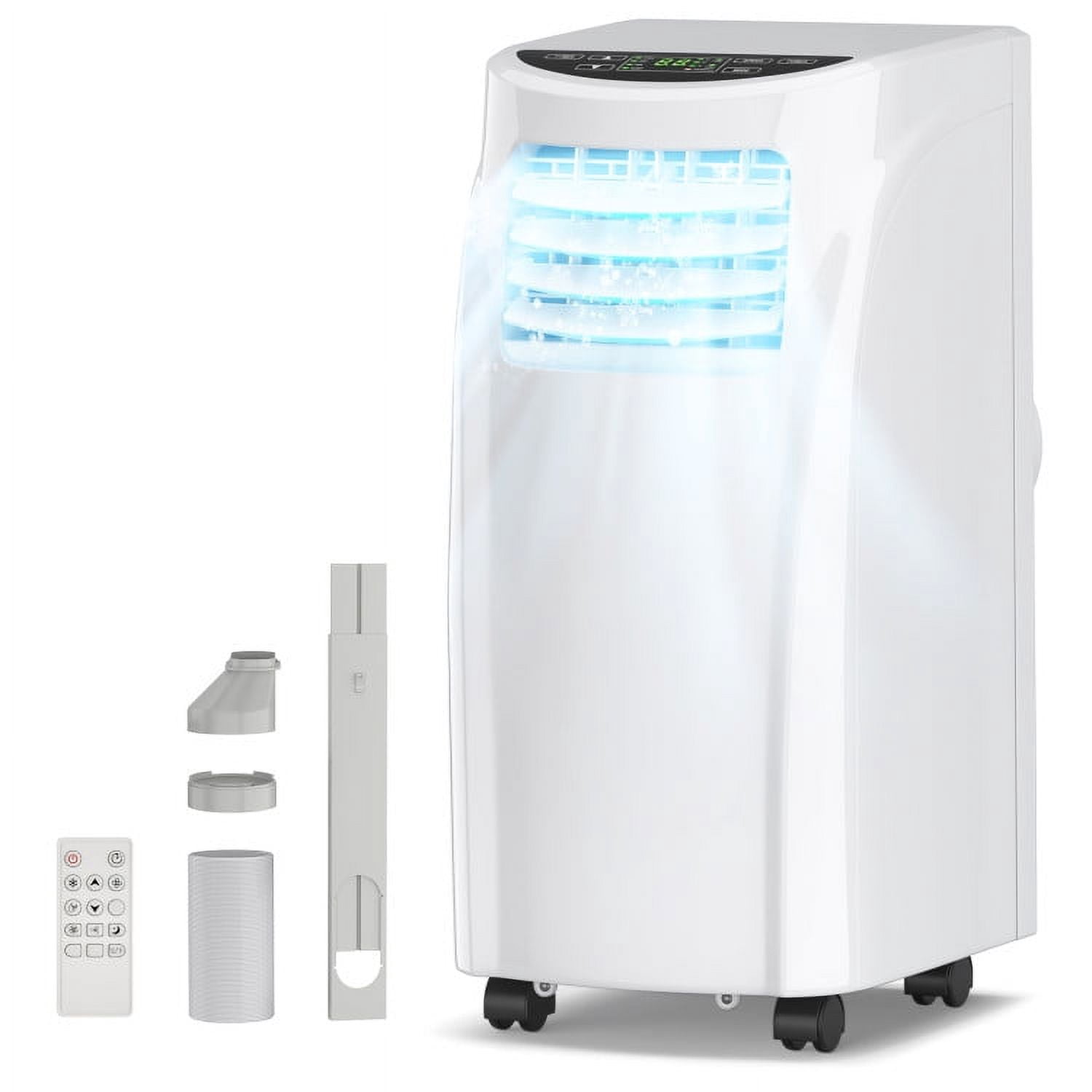 8000 BTU Portable Air Conditioner with Sleep Mode and Dehumidifier ...