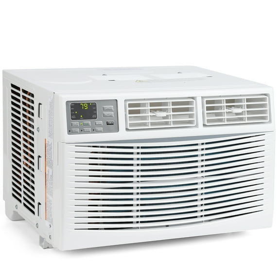 8000 BTU Window Air Conditioner, AC Window Unit Cools Up to 350 Sq.Ft, Window AC Unit with Remote Control, WiFi & App Control, 3 Cooling Speeds, Auto-Restart, Self-Evaporation, Sleep Mode, 24H Timer