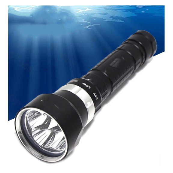 8000 Lumens DX4 XML XM-L2 40W Waterproof LED Diving Flashlight Underwater Lamp Torch Flash Light ,Easy to Carry