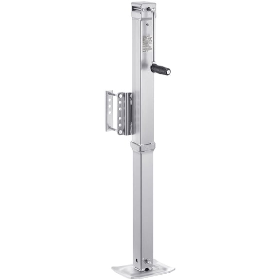 8000 lbs Heavy Swivel Bolt-On Trailer Jack, 28.5" Lift Stand with Handle for RV Horse Utility Yacht Trailer
