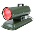 thumbnail image 1 of 80000 BTU Diesel Kerosene Forced Air Heater, Portable Space Heater with Thermostat Control & 4.8 gal Tank, Energy-Efficient Blower-Type, Olive Green, 1 of 7