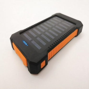 Waterproof 3000000mAh Portable Solar Charger Dual USB Battery Power ...