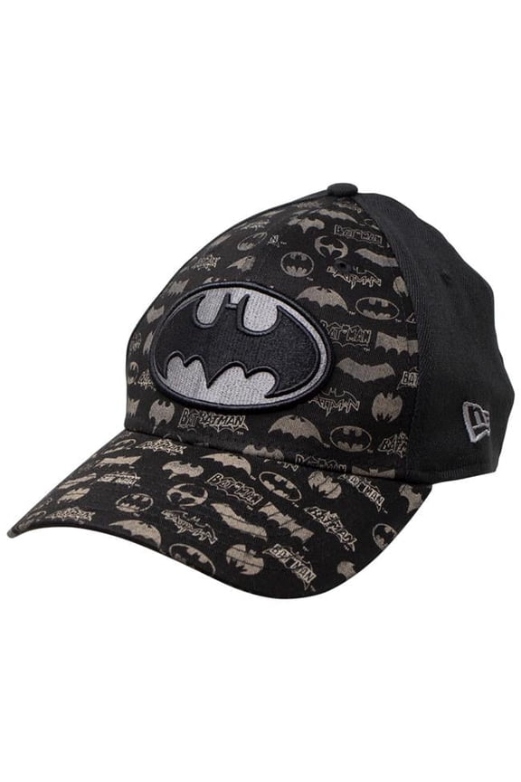 800087-Medium-Large-Medium-Large New Era Laser Etched All Over Logos 39Thirty Hat - Medium & Large