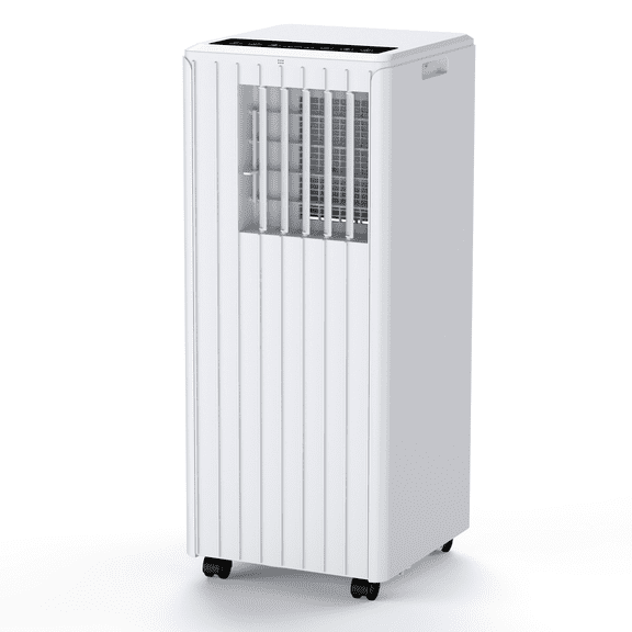 8000BTU Portable Air Conditioner, 3-in-1 AC Unit, Dehumidifier, Fan, AC Unit Cools up to 350 sq.ft. with Window Installation Kit&Remote Control, 24Hrs Timer for Home, Office, Dorm