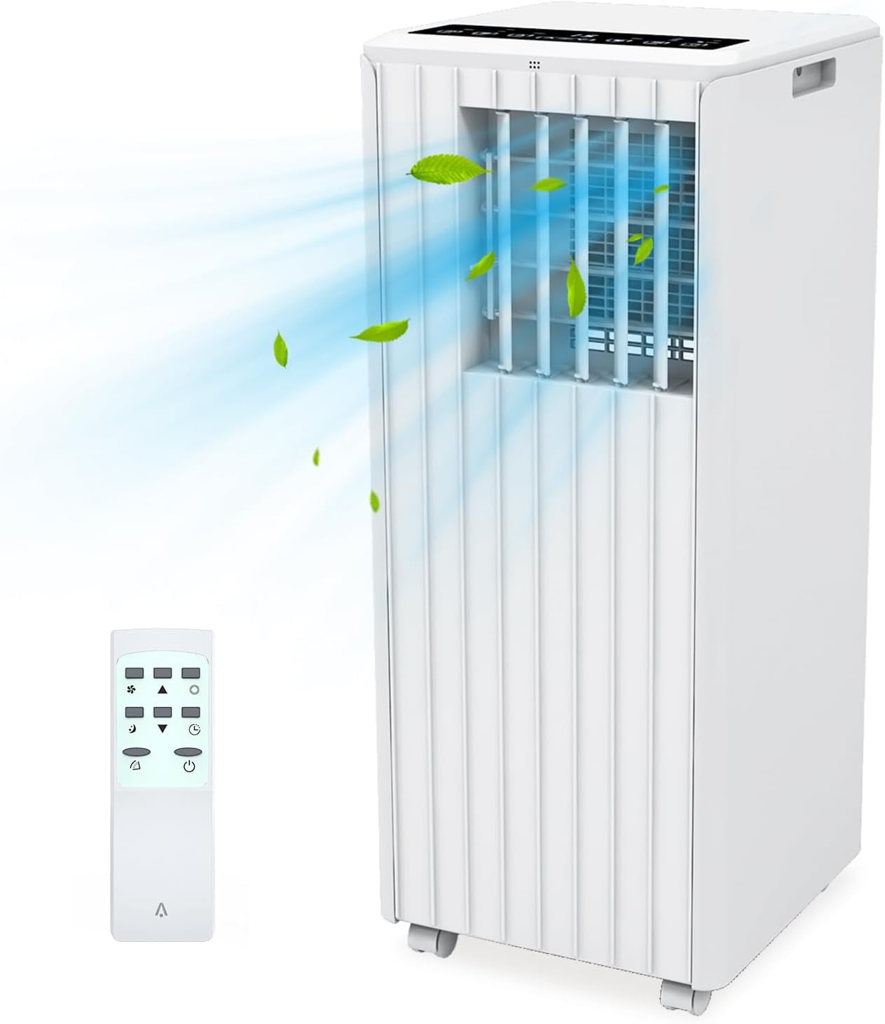 8000Btu Portable Air Conditioner, 4in1 Portable AC with Fan