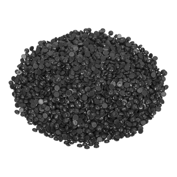 Uxcell 8000 Pcs Diamond Art Painting Beads Round 5D Diamond Art Painting Drills Accessories for Gem Replacement Black