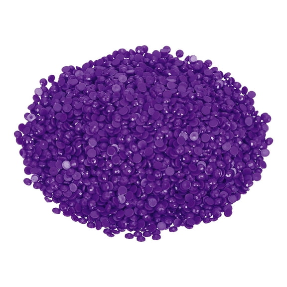 Uxcell 8000 Pcs Diamond Art Painting Beads Round 5D Diamond Art Painting Drills Accessories for Gem Replacement Dark Purple