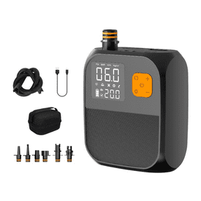 8000mAh Wireless Electric Air Pump LED Lighting Air Compressor Sup Inflatable Pump for Car Surfing Paddle Board Boat