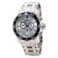 thumbnail image 1 of 80058 Men's Pro Diver Blue Bezel Silver Dial Stainless Steel Dive Watch, 1 of 2