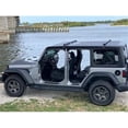 thumbnail image 1 of 8009655BK Low Profile Roof Racks Hardtop for 2018 Jeep Wrangler JLU, Black, 1 of 1