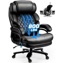 800LBS Big and Tall Office Chair for Big and Tall Individuals, Durable Chair with High Back, Extra Wide Seat and Adjustable Lumbar, Large Computer Desk Chair Comfortable for Home Office