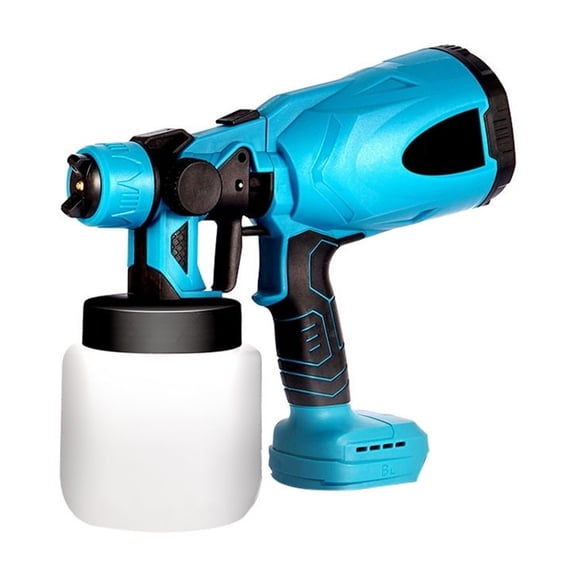 800ML Cordless Electric Spray Gun Portable Household Disinfection Easy Adjustbale Knob Paint Sprayer For 18V Battery ,Easy to Clean