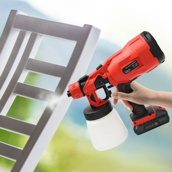 800ML HVLP Paint Sprayer Handheld 120W Electric Spray Gun Tool 3 Spray Patterns