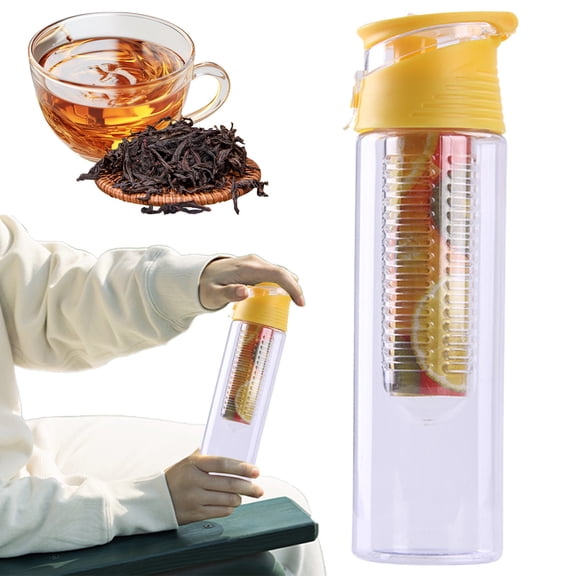 800ML Infusion Infusing Infuser Water Bottle Sports Health Maker
