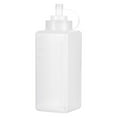 thumbnail image 1 of 800ML Plastic Squirt Condiment Bottles With Cap Lids Bottles For Ketchup Olive Oil, 1 of 8