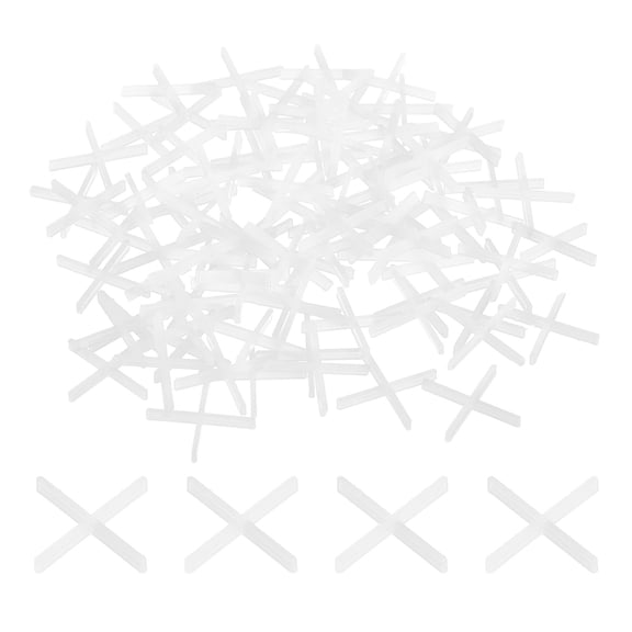 800Pack Tile Spacers, 1mm 1/32" Cross Shape Wall Floor Tile Spacer, White
