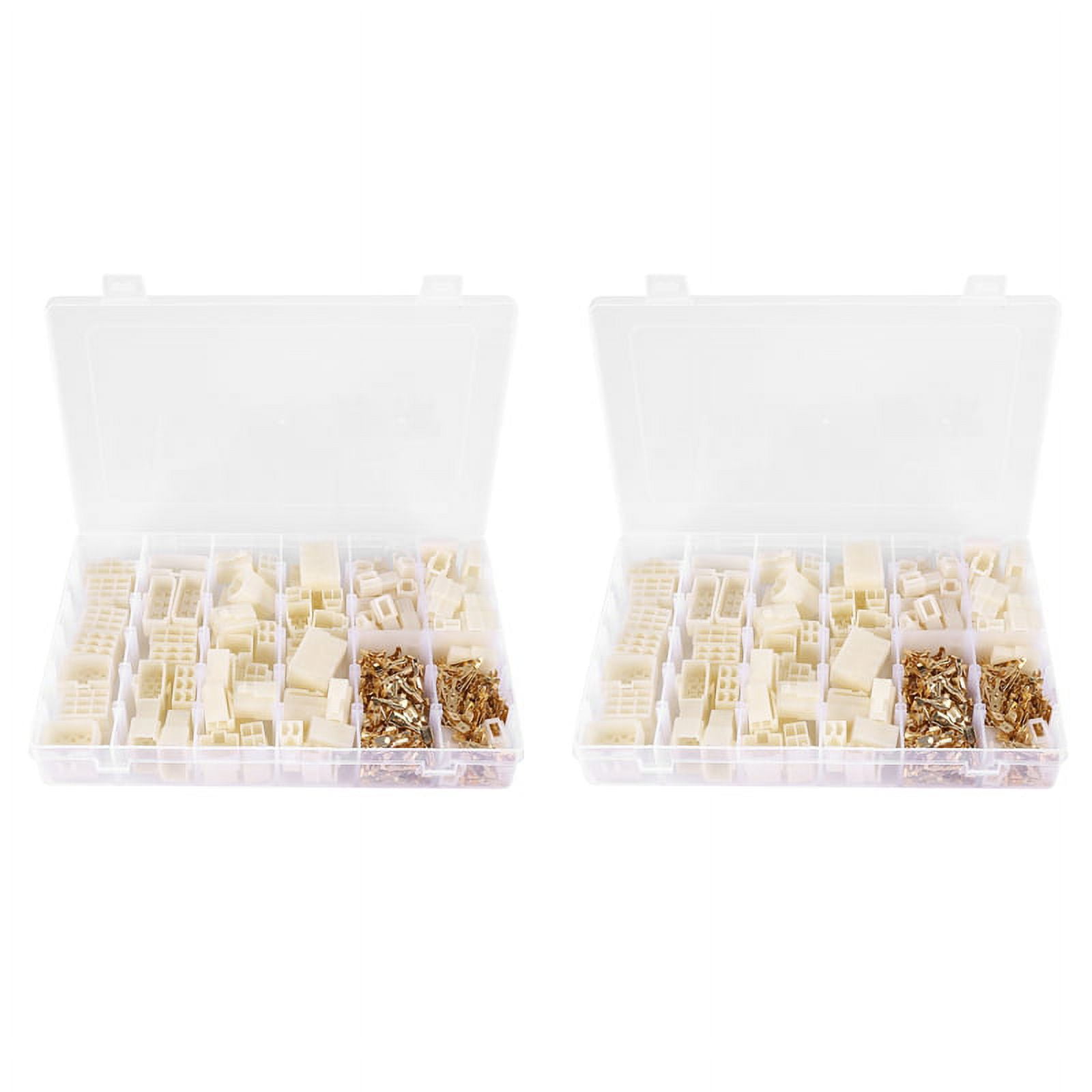 400 Pezzi Connettori Elettrici 6.3mm - Kit Maschio/Femmina Per Auto, Moto, Barche - Foto 2