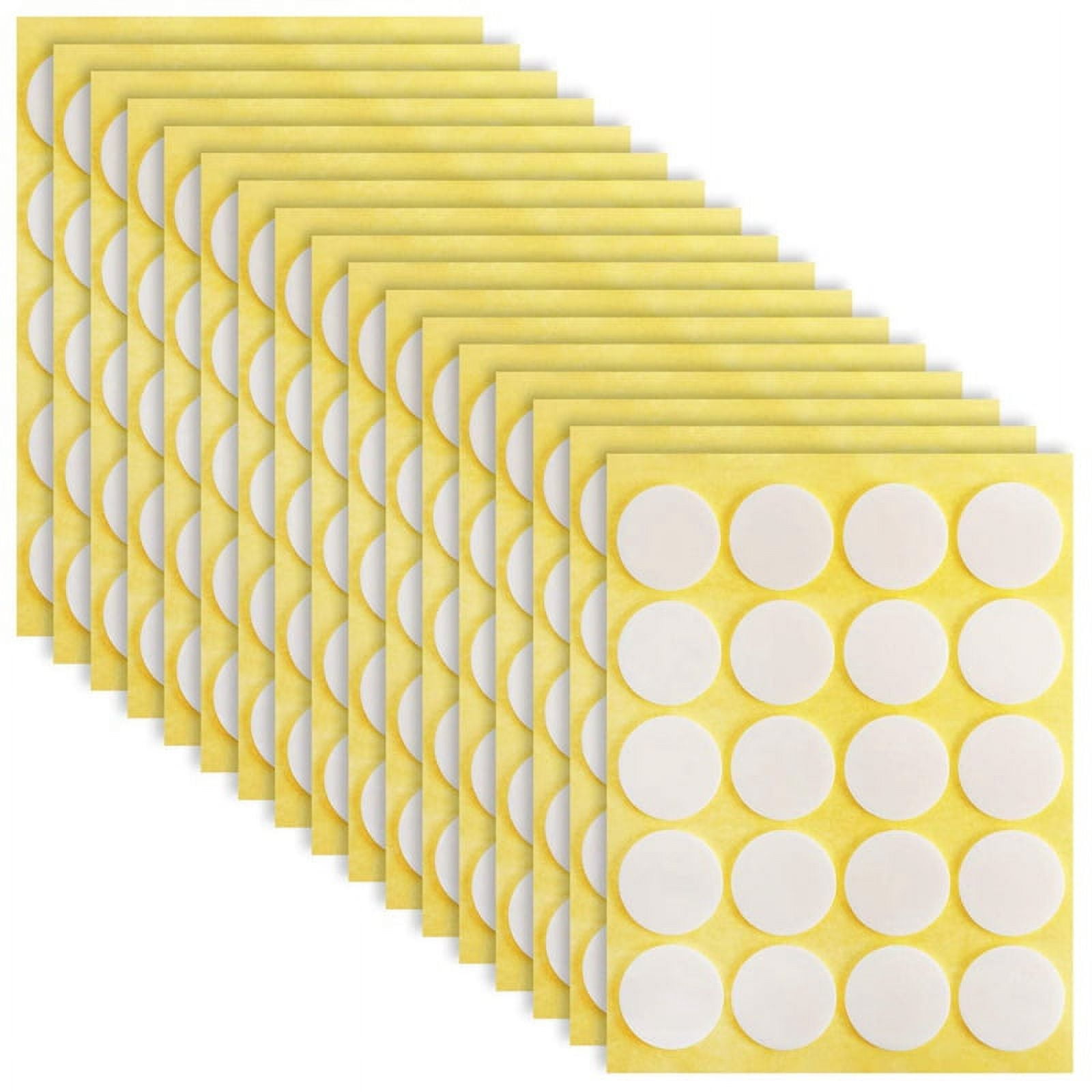 800Pcs Candle Wick Stickers DoubleSided Adhesive Dot HeatResistant