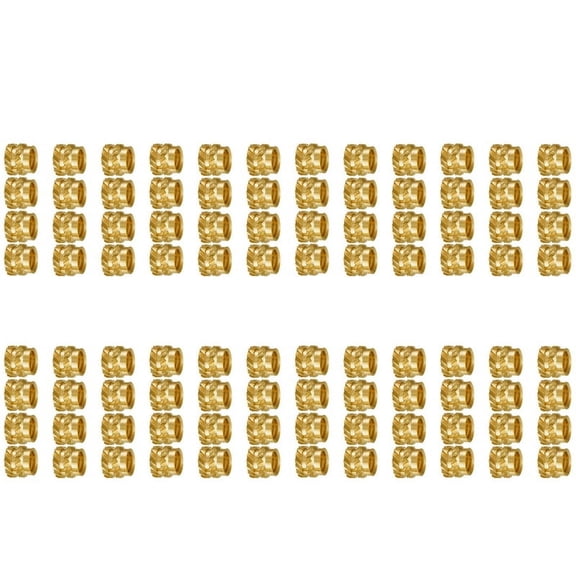 800Pcs M3 Thread Knurled Brass Threaded Heat Set Heat Insert Embedment Nut,M3X5X4,for 3D Printer Voron 2.4 Etc