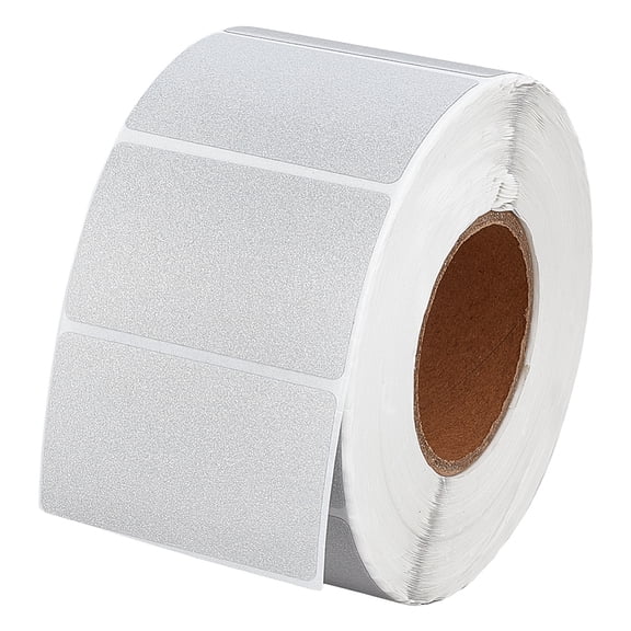 800Pcs Rectangle Paper Thermal Printable Label Stickers Self-Adhesive Thermal Printer Labels for UPC Barcode Rectangle 50x30mm