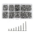 thumbnail image 1 of 800Pcs Stainless Steel Self Tapping Screw Assortment Kit Lock Nut Wood Thread, 1 of 10