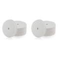 thumbnail image 1 of 800Pcs Unbleached Percolator Coffee Filters, 3.75In Disposable Paper Filter, Disc Filters White, 1 of 6