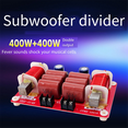800W Audio Frequency Divider Crossover Subwoofer Dual Voice Coil